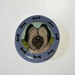 Hand Painted Dog Design Bowl